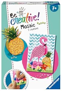 Mosaïque Tropicale Ravensburger – Créativité en Famille