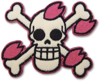 Amazon ワンピース ヒルルク海賊旗 ワッペン ワッペン アップリケ 通販
