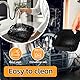 Silikonform Heißluftfritteuse Zubehör für COSORI Turbo Tower Pro Heißluftfritteuse 10,8L Double Stack Airfryer mit DualBlaze Auflaufform Silikon Einsätze für COSORI Air Fryer CAF-DC112-ADE(6,5L&4,3L)
