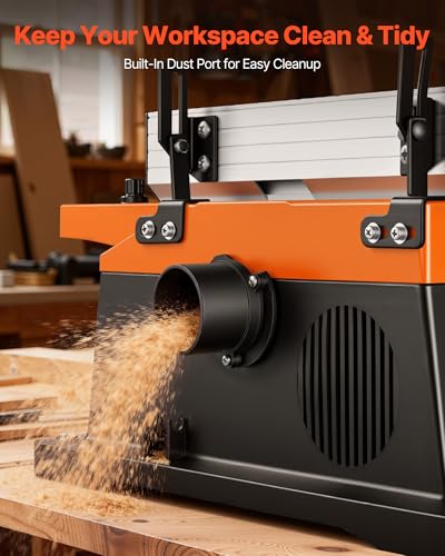 VEVOR 6-Inch Spiral Cutterhead Jointer