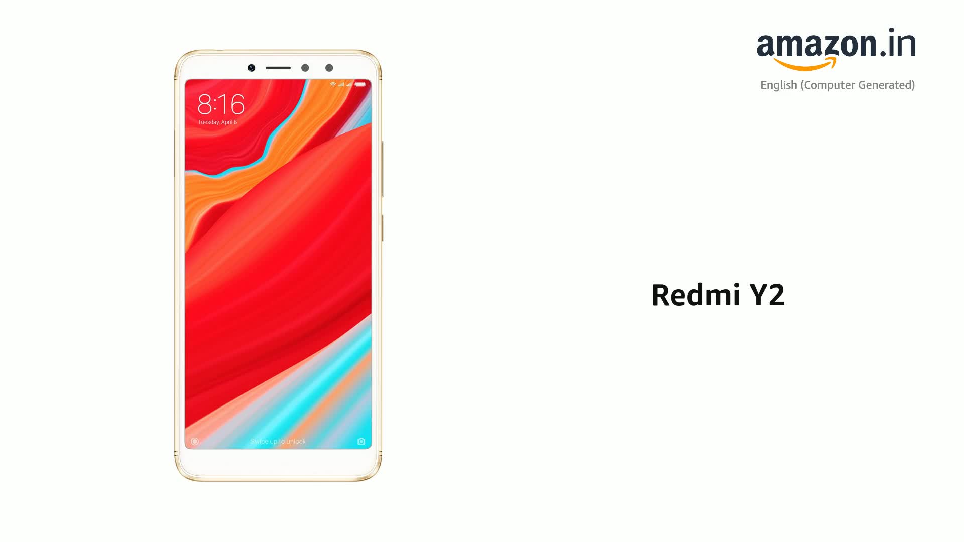Redmi Y2 (Gold, 3GB RAM, 32GB Storage 