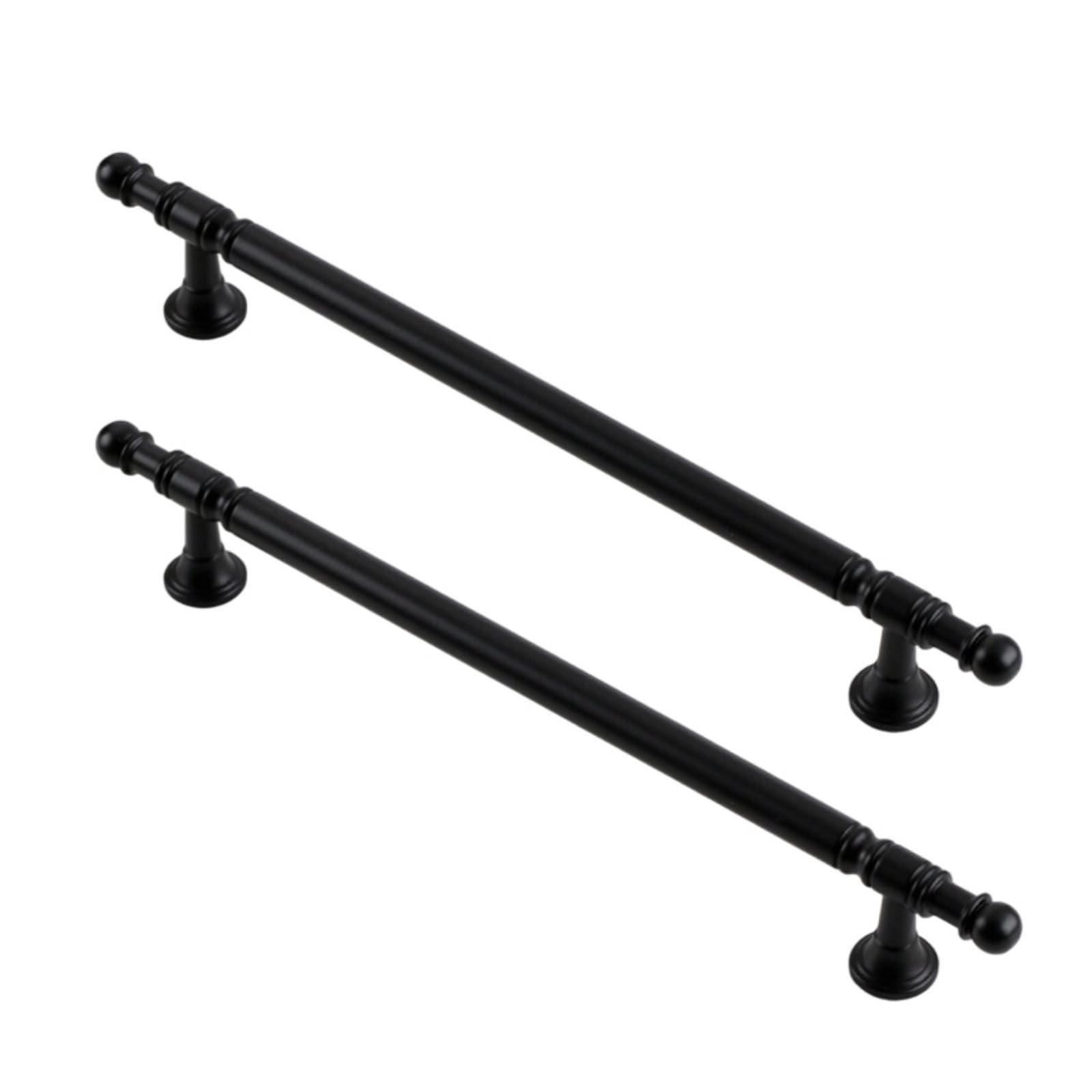 Zbiianxer 192Mm 2Pcs Furniture Decorative Handle Metal Alloy Dressers Knob Simple Bedside Cabinet Pull Hardware Metal Alloy Cabinet Pull Knob