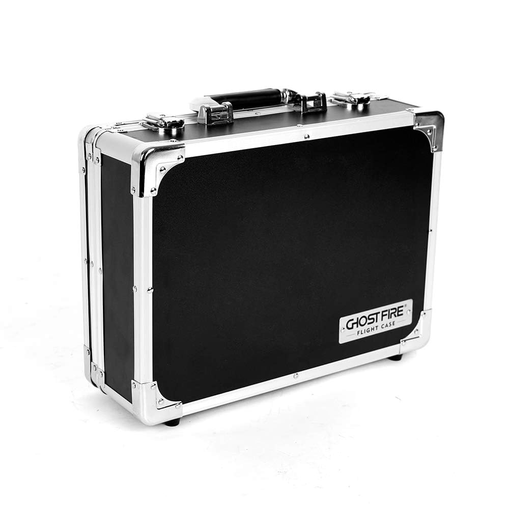Pedalera de aluminio mediana Ghostfire con bolsa de transporte