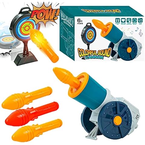 GISGOO Toy Rocket Launcher for Kids Sensory Toys for Autism Shooting Targets Game with 3 Rockets Outdoor Indoor Early Development Activity Toy Christmas Birthday Gifts for Boys Girl 6 7 8 9 Year Old Cover