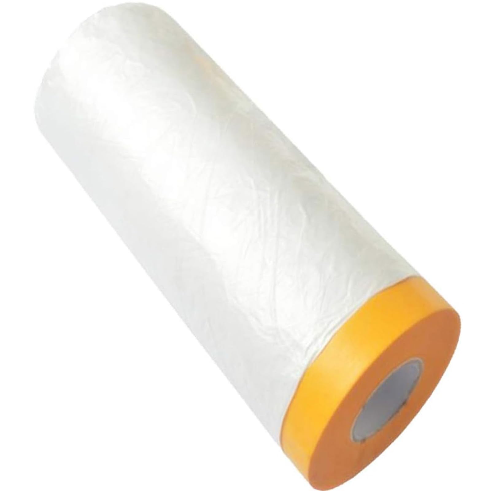 Vorbeklebte Abdeckfolie, Vorgeklebte PE-Abdeckfolie, 1,1–4 m x 20, 2–10 Rollen, rückstandsfrei(8 Rolls,2.7mx20m)