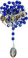 Vista 6 de Nuestra Señora de los Dolores Cuentas de oración devocional católica Incluye estuche rígido de plástico e instrucciones Gran regalo religioso