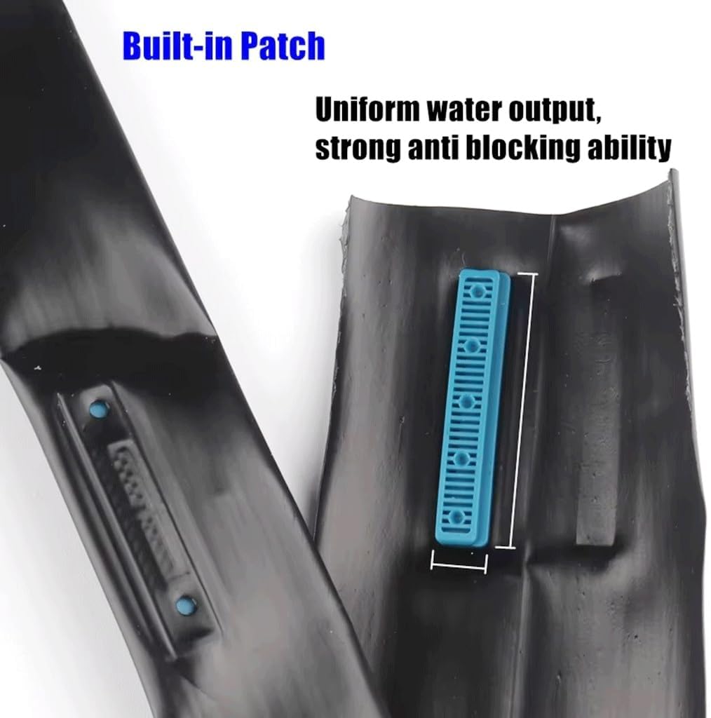 30M 16mm 0.2mm Thickness Drip Irrigation Tape Soaker, for Greenhouse Farm Watering Hose Patch Tape Hose(1Hole Space 10cm)