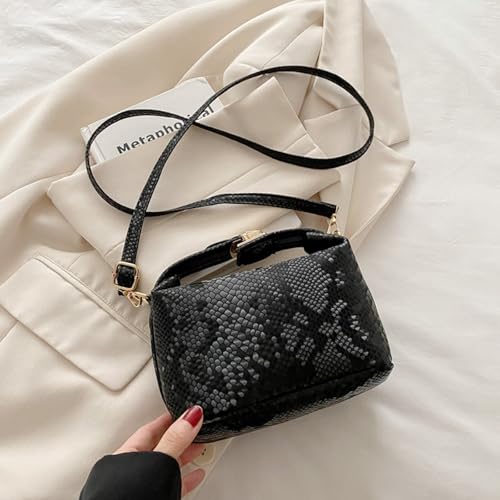 Women PU Leather Crossbody Bag Simple Shoulder Bag Solid Messenger Bag Shopping Date Bag Aesthetic Handbag4
