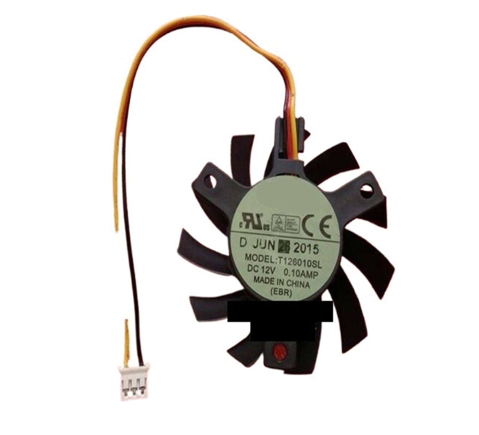 UITGVDQAT T126010SL DC12V 0.10AMP 3 line fan