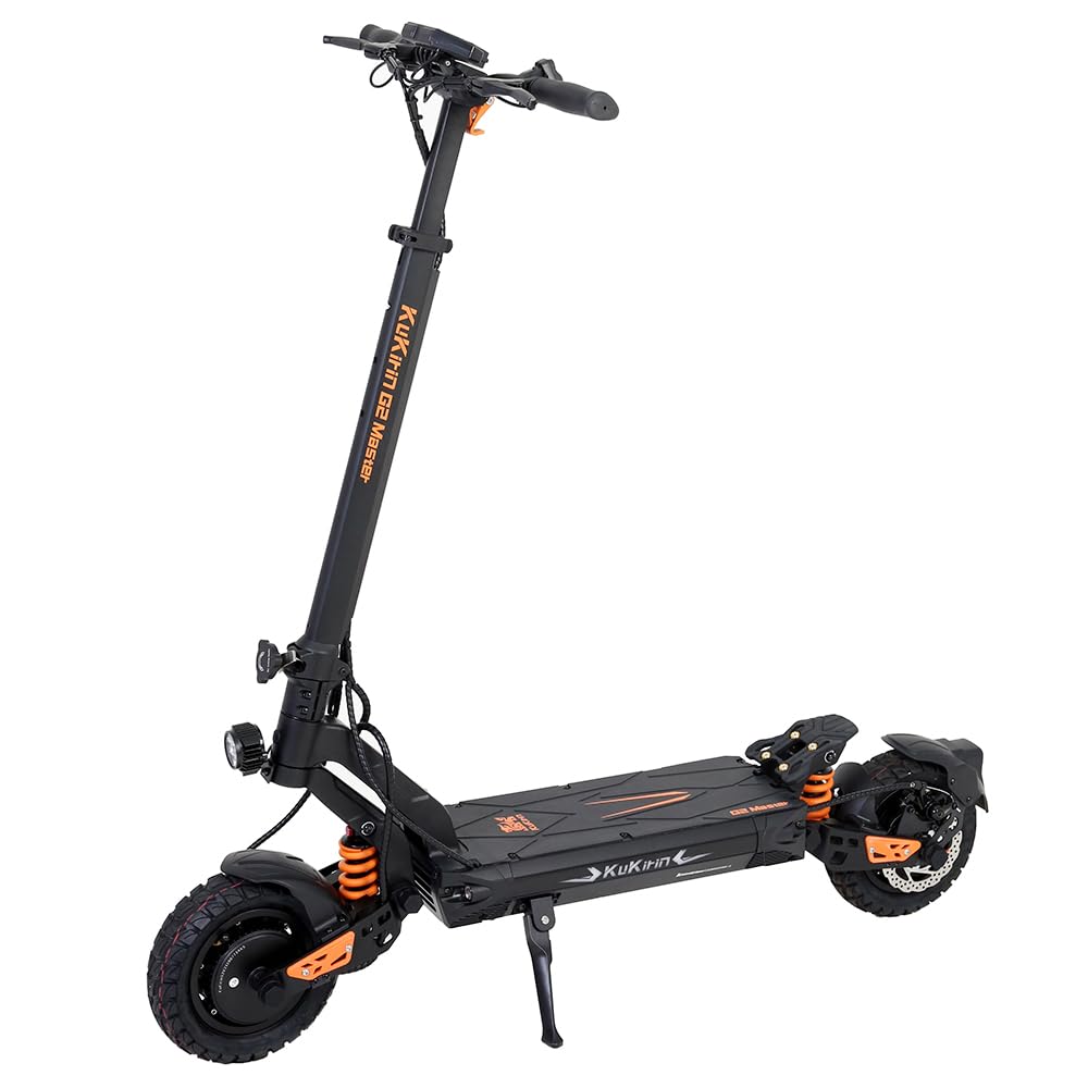 Kukirin G2 Master Folding Electric Scooter 20.8 Ah, Dual Motor, 70 KM Battery Life, 10" Tires, Maximum Load of 120 kg, Height Adjustable Handlebar, Disc Brake