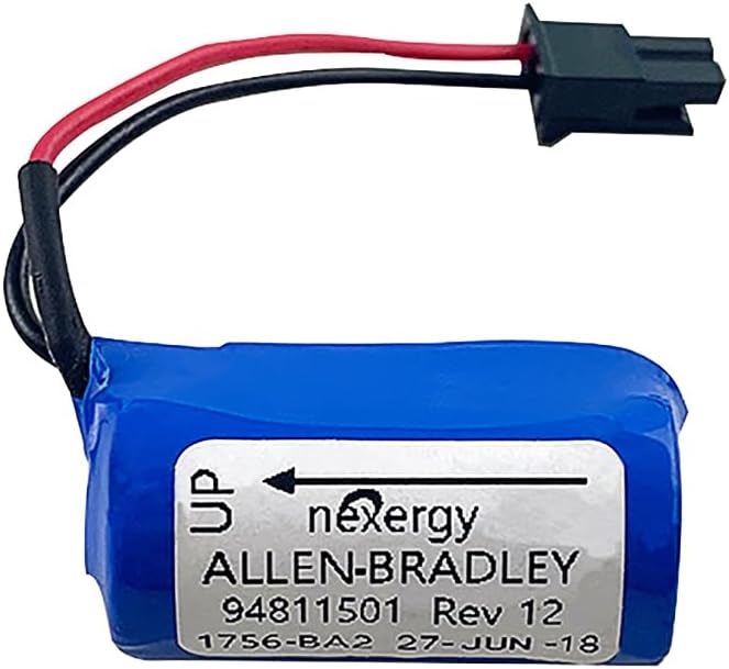 Original 1756‒BA2 for Allen‒Bradley AB 94811501 1756‒L1 PLC Control Battery Nexergy 3V Lithium Battery