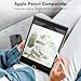 OMOTON [2 Pack] Screen Protector Compatible with iPad 9th 8th 7th Generation (10.2 Inch, iPad 9/8/7, 2021&2020&2019) Tempered Glass/Apple Pencil Compatible