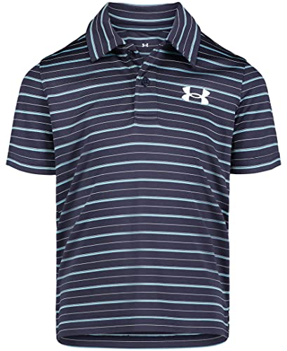 Polo UA Match Under Armour enfant pour l'école et le sport de couleur marine