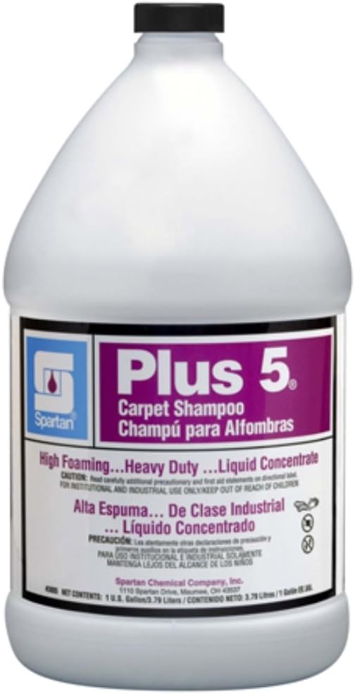 Spartan Contempo Plus-5 Heavy-Duty Carpet Cleaner Gallon Case of 4