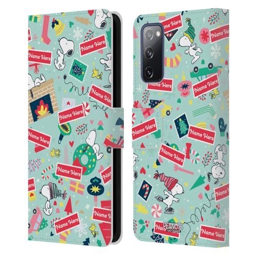 Coque Peanuts Samsung S20 FE protège écran et cartes motif Noël