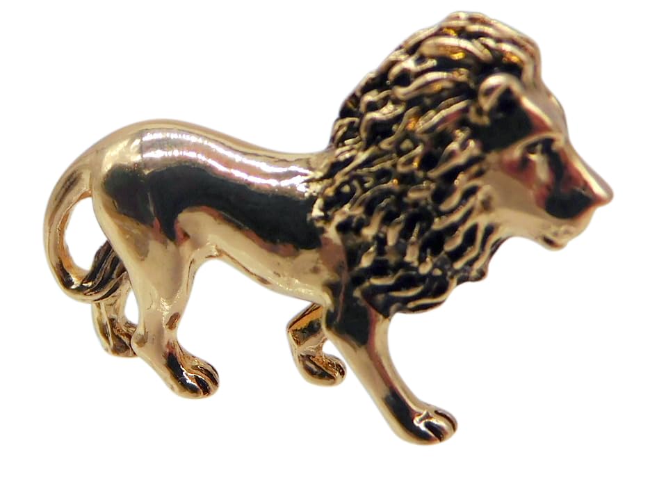 Westmon Works Lucky Lion Charm Legend Tiny Pocket Trinket Set for Good Luck with Brave and Courageous Includes Card4