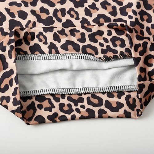 Image of Little Girls Outfits 2 Piece Toddler Long Sleeve Sweatshirt Leggings Pants Fall Winter Clothing Set 2-10 Years
