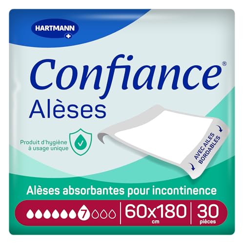 Alèse Confiance pour protéger le lit des personnes âgées 30u