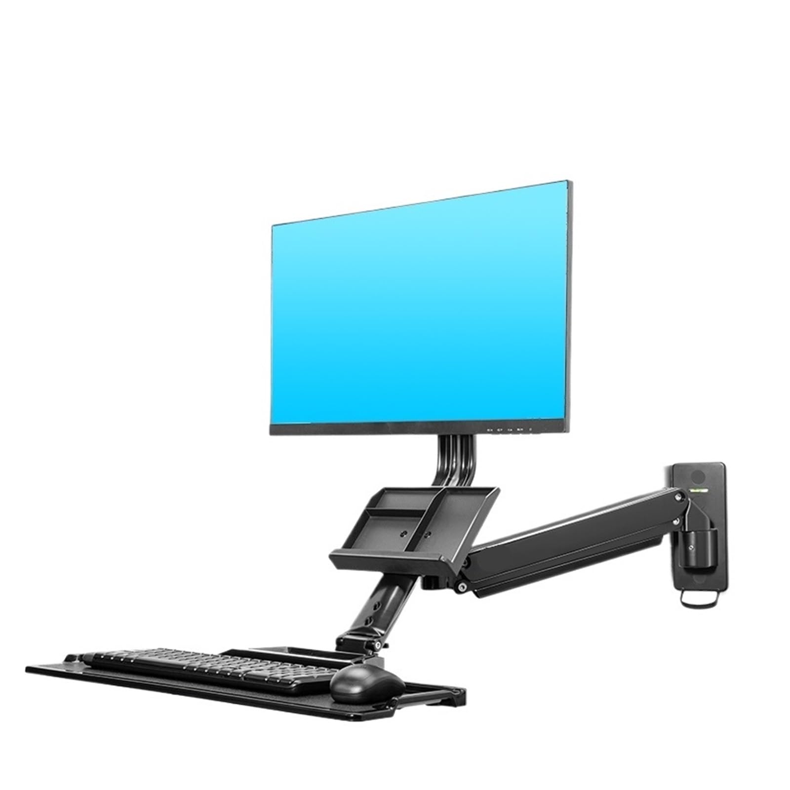 SaryEdge Workbench monitor stand wall-mounted with keyboard bracket standing MC32/MB32,