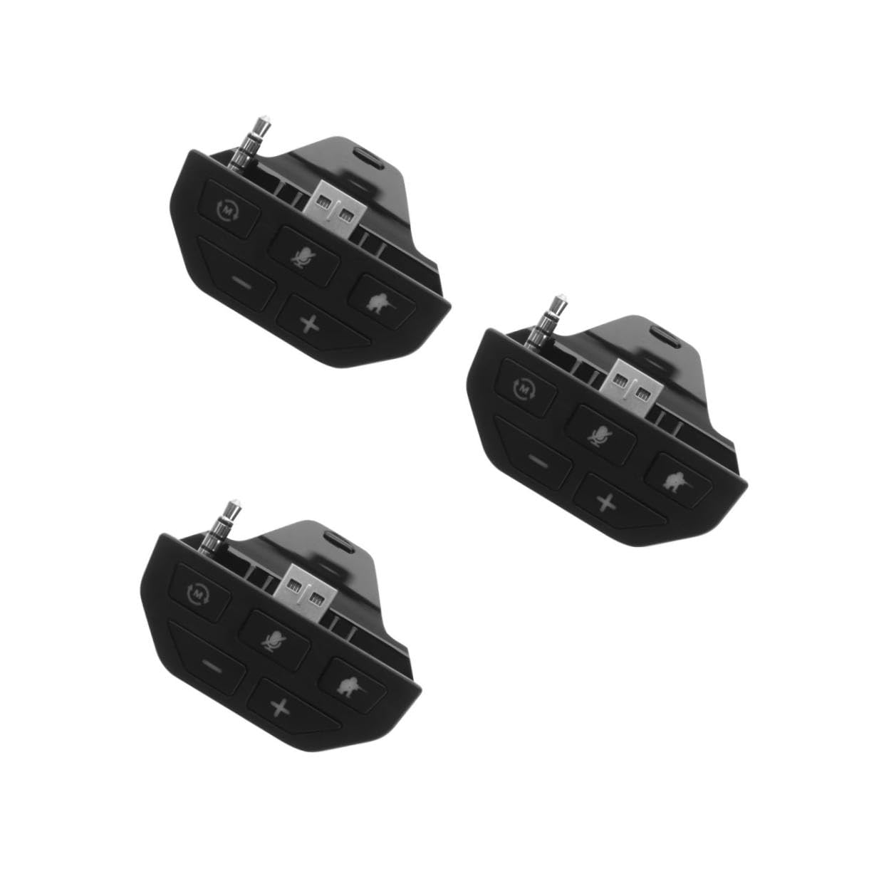 OSALADI 3stücke Stereo Headset Adapter Für One Audioanschluss Kompatibel Mit Gaming-headsets Langlebiges Material Für Spiele Ermöglicht Stereo-Sound Und Voice-Chat