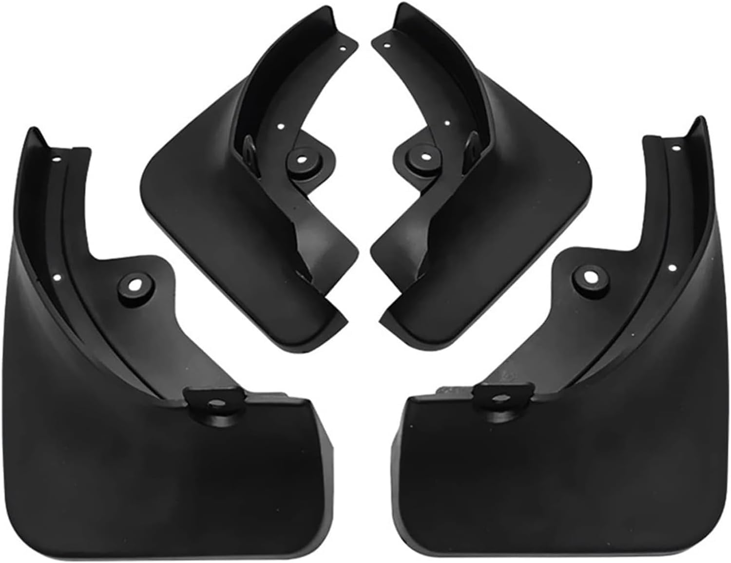 RSCBB 4 Pcs Car Mud Flaps Splash Guards for Citroën C5 Aircross 2016-2021, Easy Installation Mudguards Front Rear Mud Flaps Splashproof Waterproof Car Accessories