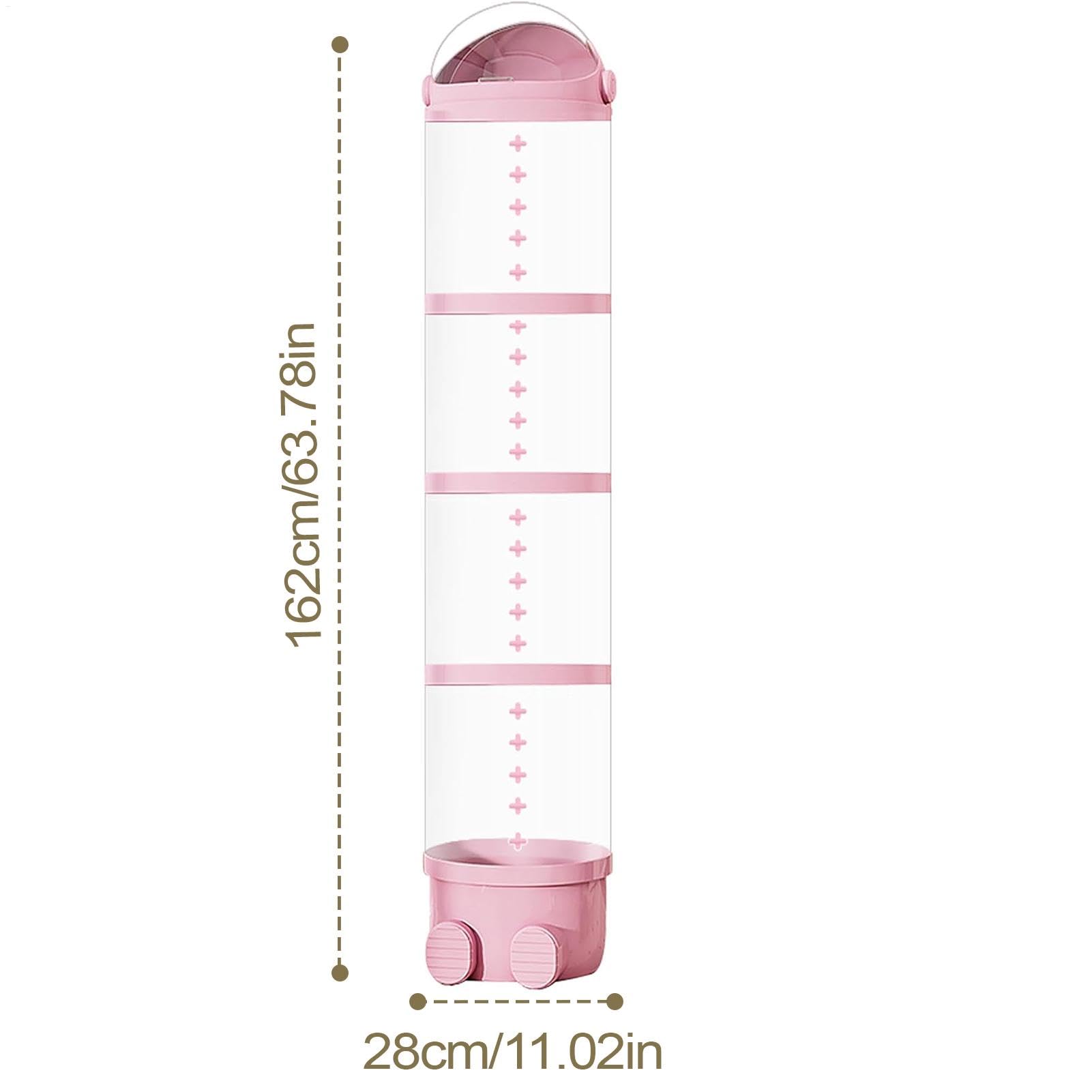 Grande organizer per peluche - Torre trasparente per animali di peluche, Zoo portaoggetti per animali di peluche | Tubo portaoggetti per animali di peluche con maniglia, Scatola portaoggetti trasparen