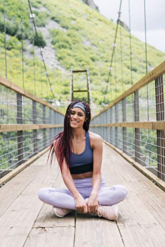 Image of Maven Thread Wide Workout Headbands for Women - Non-Slip Sweatbands for Gym, Running & Yoga