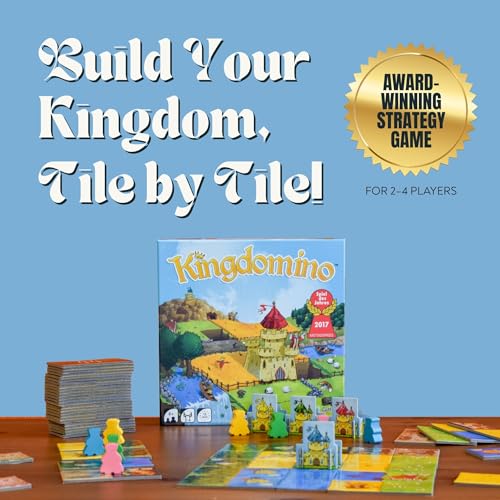 Image of Blue Orange Games Kingdomino Award Winning Family Strategy Board Game, 2-4 players