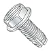 5/16-18 x 1 1/4" Type 1 Thread Cutting Screws/Slotted/Hex Washer Head/Steel/Zinc (Carton: 600 pcs)