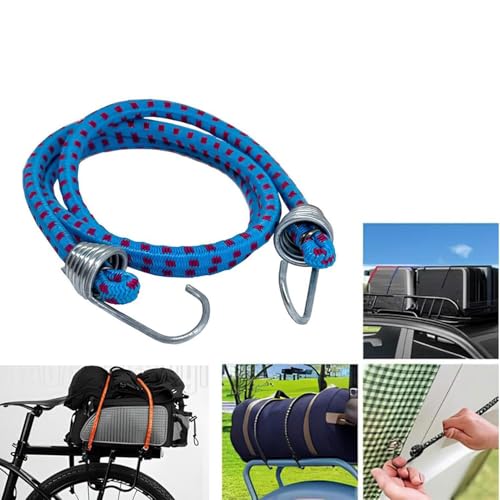 Kancalı Elastik Motorsiklet Oto Araç Araba Bagaj Lastiği Bisiklet Sabitleme Lastik Ahtapot 80 cm
