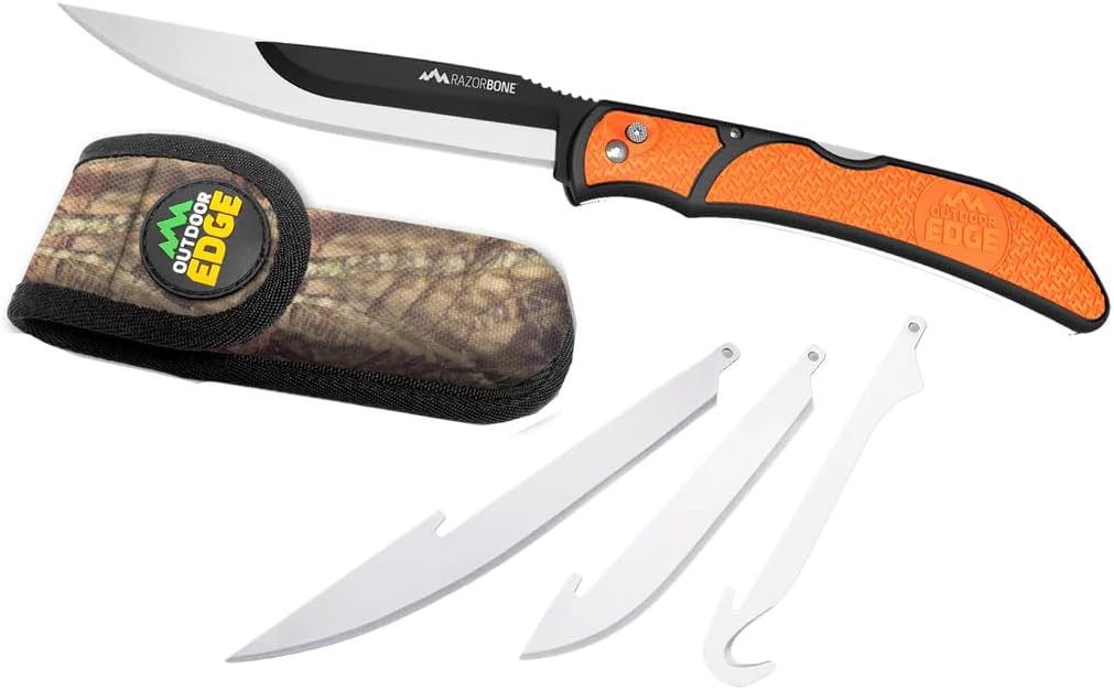 Outdoor Edge RBB-20C RazorBone Orange