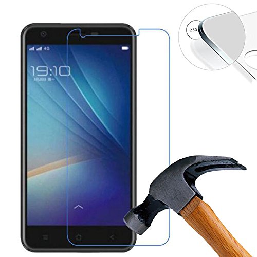 Lusee 3 Pezzi Vetro Temperato per Blackview A7