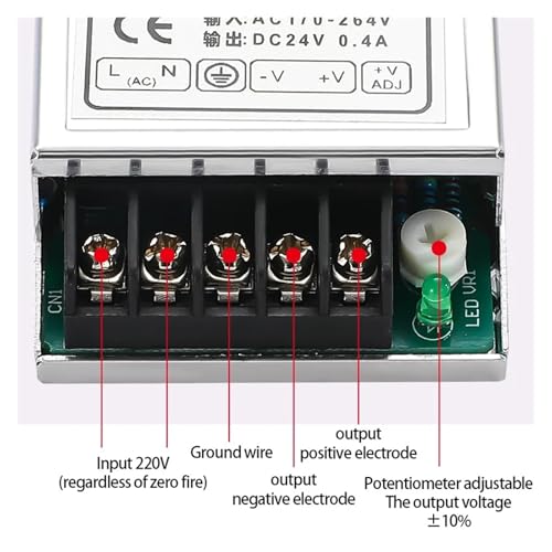 Alimentation à découpage mini format 24V stabilisée pour moniteur