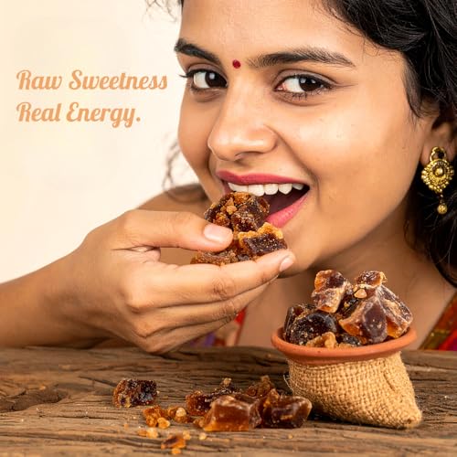Image of Nature Vit Khandsari Dhaga Mishri, 2 Kg | Thread Mishri | Brown Mishri Dhage Wali | Pure Mishri Sugar Candy | Rock Sugar Crystal | Dhage Wali Mishri | Unrefined Brown Sugar Crystal