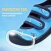STQ KIDS Toddler Water Shoes Boys Non Slip Beach Swim Sports Comfortable Quick Dry Lightweight Durable Barefoot Aqua Socks Outdoor Swimming Pool Summer Soft Royal Blue Toddler Size 5
