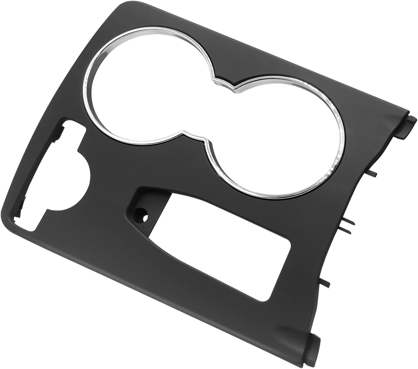 Jaronx Compatible with Mercedes Benz Cup Holder Trim Cover, W204 Center Console Cupholder Trim Replacement C Class Cup Holder Frame for W204 C180 C200 C230 C250 C280 C300 C350 2008-2014 A2046800307