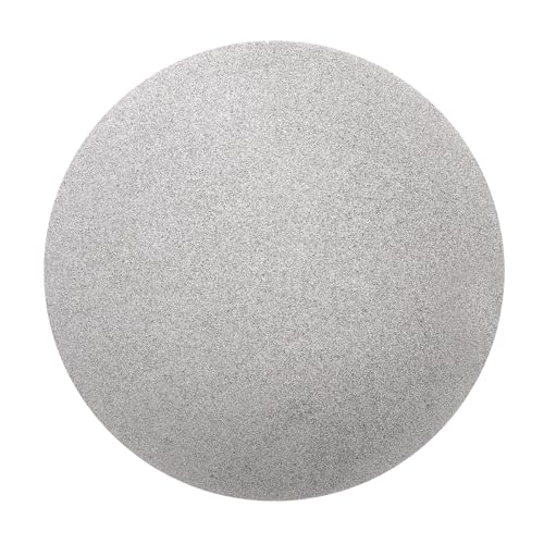 sourcing map Diamond Sanding Grinding Disc, 8-Inch (200mm) Grit 120 No Center Hole, Flat Lap Disk Polishing Discs Abrasive Wheel for Gemstone Tile Porcelain Glass Stone Metal
