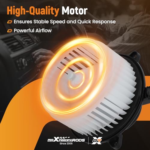 Image of maXpeedingrods HVAC Heater Blower Motor with Fan Cage 700269 Fits for Buick Lacrosse 2010-2016 Regal 2011-2017, for Chevy Cruze 2011-2015 Cruze /Malibu Limited 2016 Malibu 2013-2015# PM9375 22956040