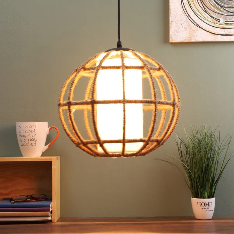 ELIANTEELIANTE Black Metal Hanging Light by Jainsons Lights - Without Bulb - no-168-hl-joot | by Jainsons Lights