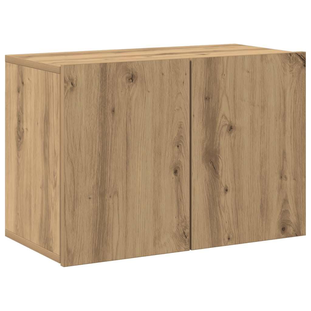 vidaXL Mueble para TV de Pared Roble Artesanal 60x30x41 cm, Soporte para TV, Armario Consola de TV, Muebles de Dormitorio, Mueble Multimedia