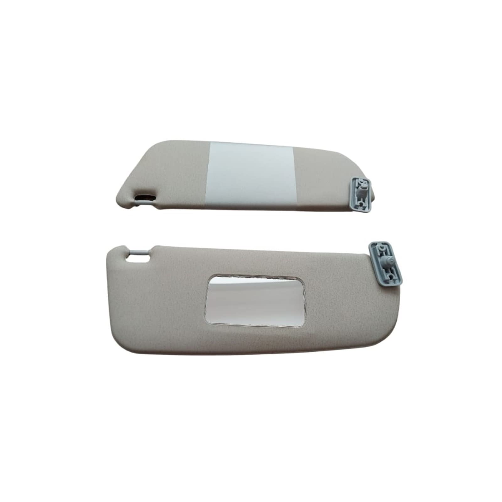 Parasol Coche Delantero para Opel para Corsa C 2001-2007 Izquierda Derecha 2 uds Set Visera con Espejo de Maquillaje Parasol Interior Coche