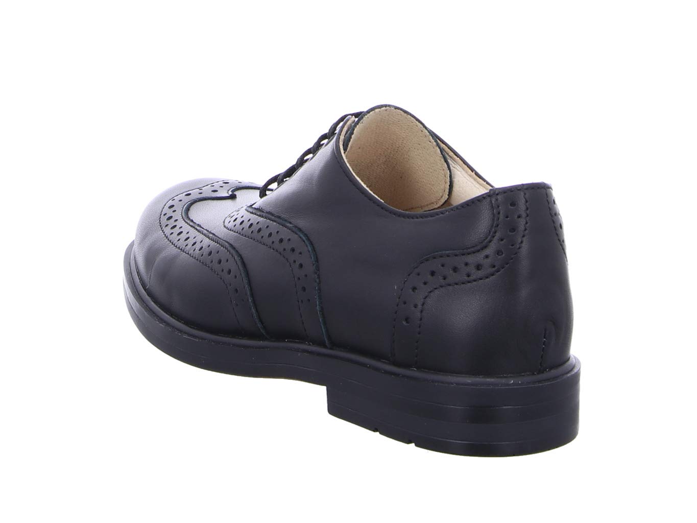 Däumling 700031-M-70 - Sandalias de Vestir de Piel para niño Negro Clipper Schwarz, Color Negro, Talla 35