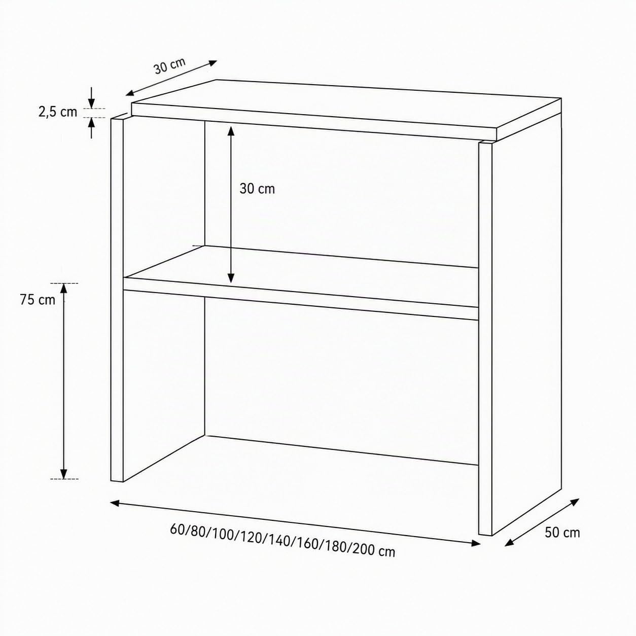 Genérico OFILIKE. Mostrador de Recepción Efecto Piedra Natural, Mesa Mostrador para Oficina, Clínica, Peluquería y Tienda, Mueble Recepción Moderno (50x120x105)