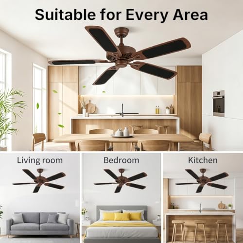 Image of HASTHIP 5 Pack Ceiling Fan Filters Activated Coconut Shell Carbon Air Purifier Pads Unscented Dust and Allergen Capture for Household Ceiling Fans Black