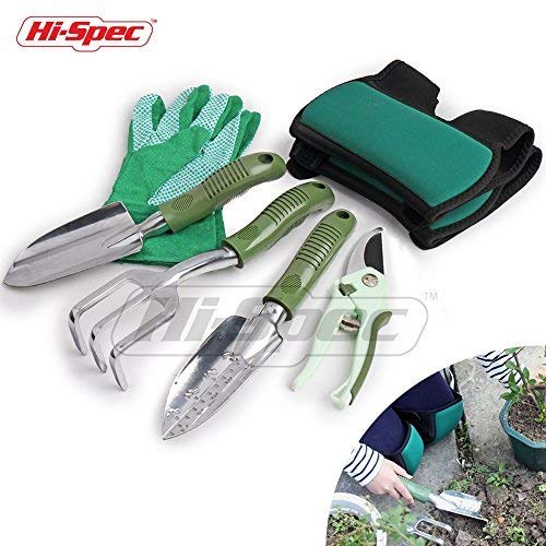 Preisvergleich Produktbild Hi-Spec 6teiliges Wetterfestes Gartenwerkzeug Kit für Gartenarbeiten