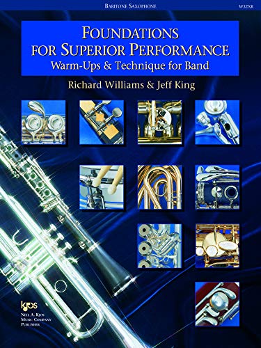 Cover of W32XR - Foundations for Superior Performance - Baritone Saxophone