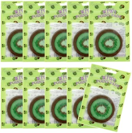 ピュアスマイル ジューシーポイントパッド キウィ10パックセット 1パック10枚入 合計100枚 Pure Smile ピュアスマイル フェイスパック 通販 Amazon