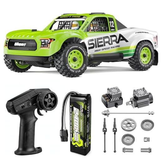 UDIRC 1203PRO 1/12 RC Short Course Truck, 50MPH 3S Brushless Fast RC Car