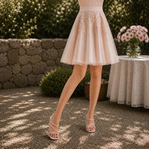 Image of Shoe'N Tale Strappy Kitten Heels For Women Stiletto Mules Square Open Toe Slip On Sandals