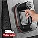 300KG Load Electric Vacuum Suction Cup Industrial Grade Heavy Duty Granite Tile Glass Lifter 4000mAh Battery Intelligent Display